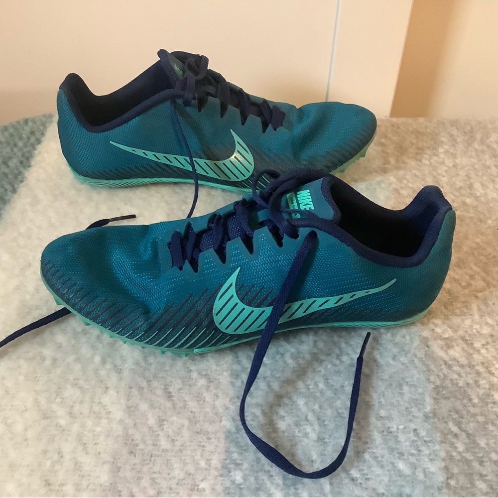 Nike zoom Rival M 7.5 green abyss hyper jade - Picture 6 of 7